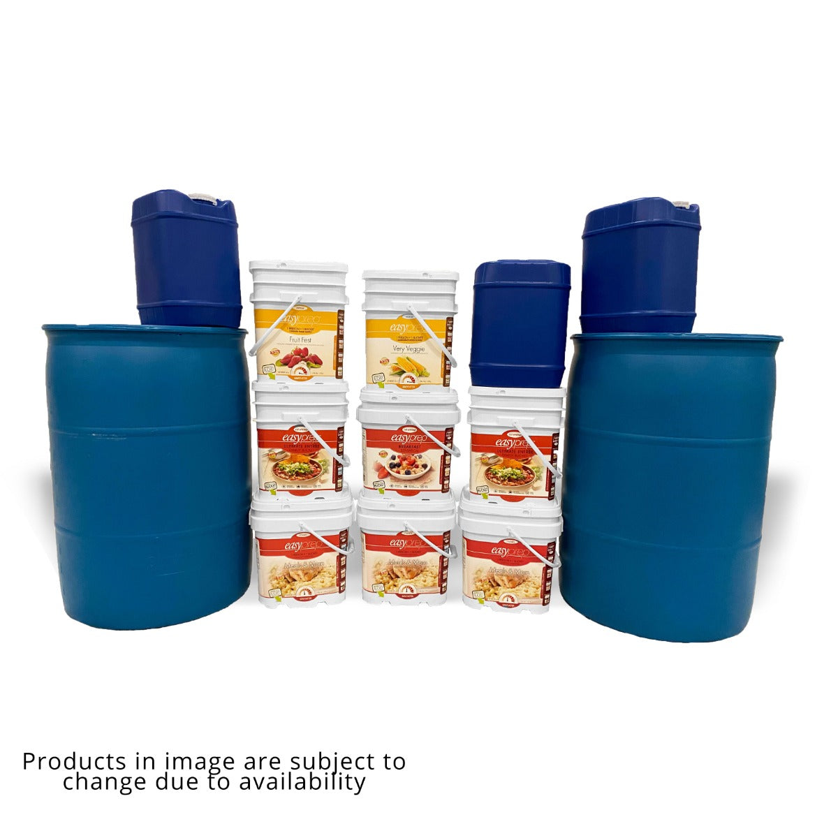 EasyPrep 3-Month Supply of Food & Water